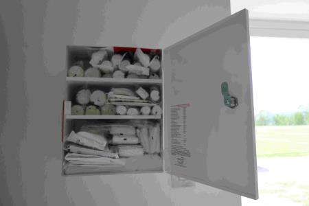 Dobro založena omarica za prvo pomoč